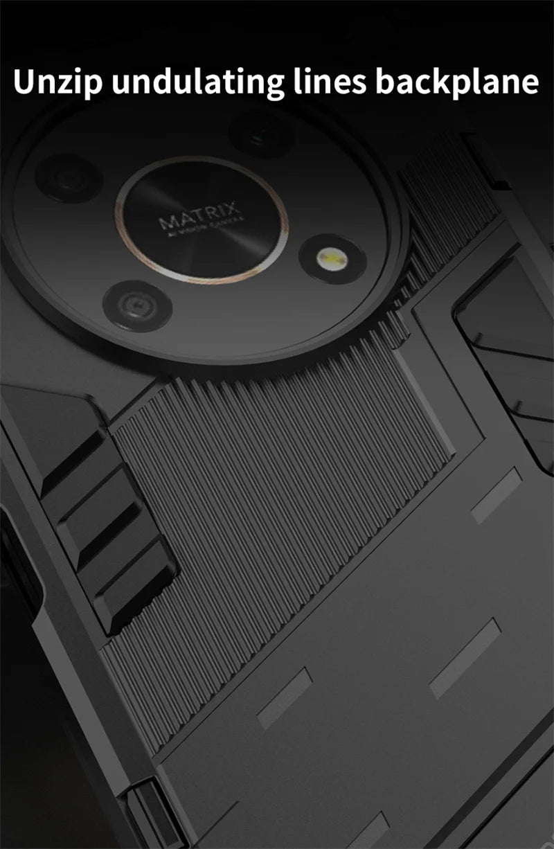 For Honor Magic 4 Lite Case Magnetic Holder Shockproof Armor Phone Cases for Honer Magic4 Lite 5G 4Lite Light 5G Rugged Cover - Caseverse