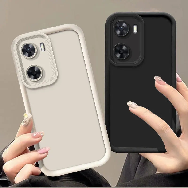 For OPPO A57S A57E A54 A53S Case Full Package Matte Anti Drop Soft Silicone Back Cover For OPPO A38 A36 A32 Bumper Phone Case - Caseverse