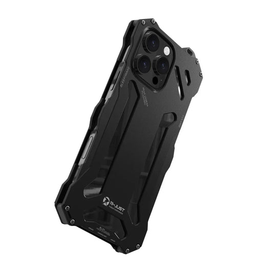 Metal Armor For iphone 16 Pro Max Case 15 Plus 14 13 12 Hard Cover Aluminum Alloy Protective Coque Anti-Scratch Funda Shell