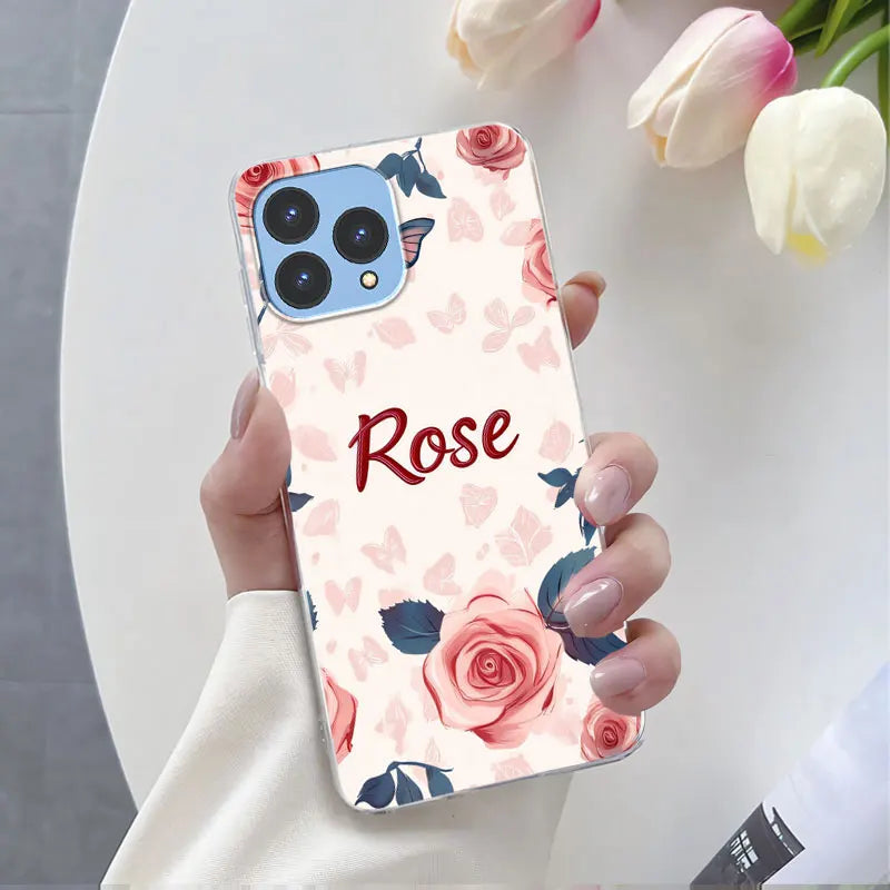 For Cubot P80 Case 2023 Luxury Phone Case For Cubot P80 6.58" Marble Butterfly Flower Clear Soft Silicone TPU Protective Cover - Caseverse