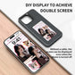 Smart E-ink Screen Phone Case for IPhone 13 14 15 Pro Max NFC Refesh Photo Anime Characters Boy Girl Luxury Silicone Phone Cover - Caseverse