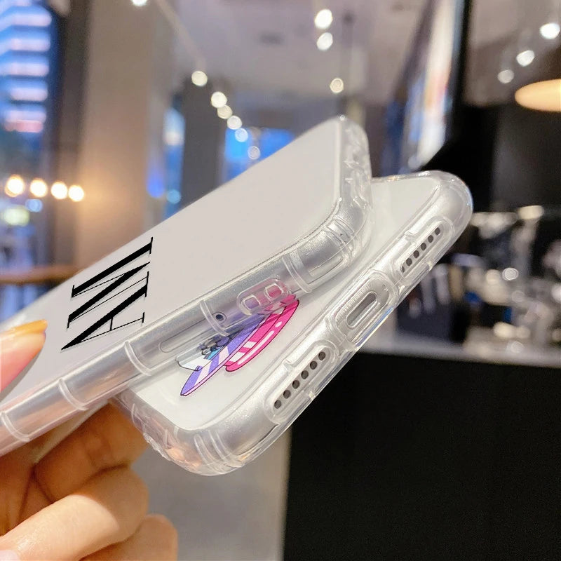 Personalized Custom Name Phone Case For iPhone 13 12 11 14 15 16 pro 16 14 15 Plus Xs MAX XR 12 13 Mini Clear Cover Capa Fundas Caseverse