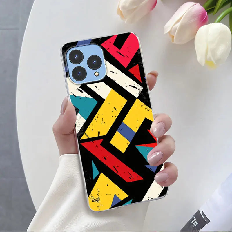 For Cubot P80 Case 2023 Luxury Phone Case For Cubot P80 6.58" Marble Butterfly Flower Clear Soft Silicone TPU Protective Cover - Caseverse