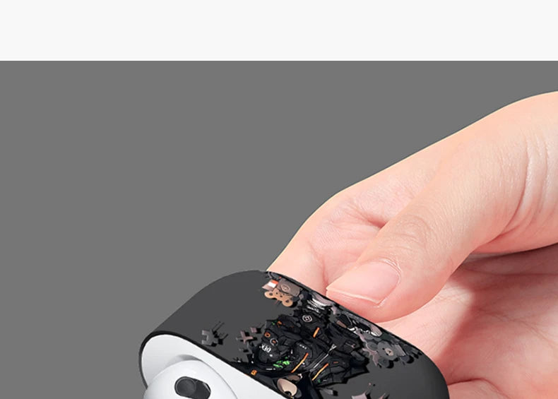 For AirPods 4 2024  pattern wireless earphone frosted shell protective case suitable for Airpods 4 Pro 1 2 3  wholesale ﻿