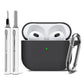3rd Gen Earphone Case For AirPods 3 Earphone Protective Case With Hook Hole Silicone Cover Earbuds Ear Pads With Cleaner Kit Caseverse
