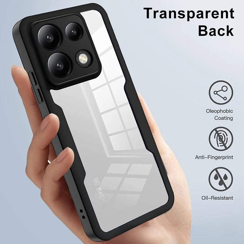 360 Full Body Phone Case For Xiaomi Redmi Note 13 12 Pro Plus 5G Note11s 4G Redmi Note 12 Turbo 5G Built Screen Protector Cover - Caseverse