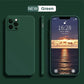 Luxury Liquid Silicone Shockproof Case for iPhone 14 15 Plus X XS XR Max Mini Back Soft Cover - Caseverse