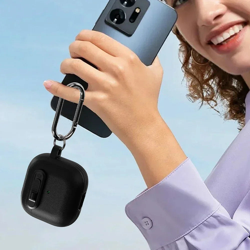 Frosted Earphone Case for Apple Airpods 4 with Cleansing Sets Wireless Headset Cover Magnetic Horizontal Lock Protective Covers Caseverse