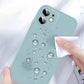 Luxury Liquid Silicone Shockproof Case for iPhone 14 15 Plus X XS XR Max Mini Back Soft Cover - Caseverse