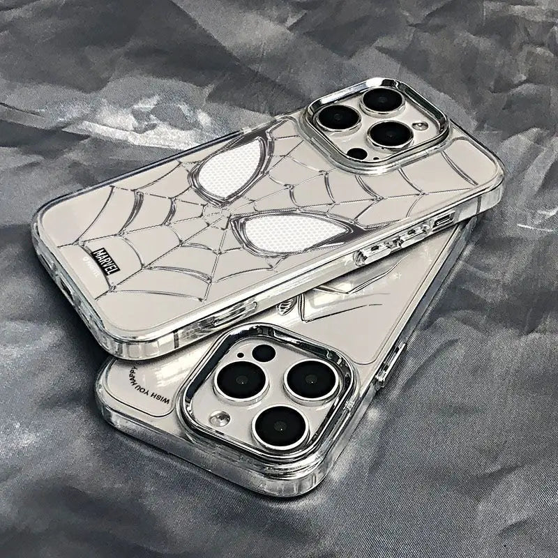 Marvel Spider Man Soft Silicone Phone Case For iPhone 16 11 12 13 14 15 Pro Max 7 8 Plus X XR XS MAX Y2k Shockproof Phone Cases - Caseverse