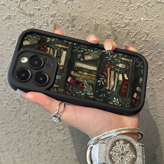 Book Cartoon Creative Pattern Phone Case For iPhone 16 15 11 12 Pro Max XR X XS 7 8 Plus SE2 Cases For iPhone 14 13 Pro XS Max - Caseverse