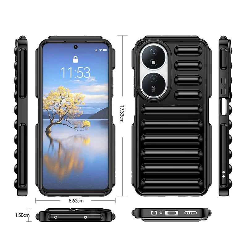 Case for Honor X7b Case Cover for Honor X7b Cover Shell Bumper Armor Anti-drop Soft Silicone Back Phone Case for Honor X7b 5G 4G - Caseverse