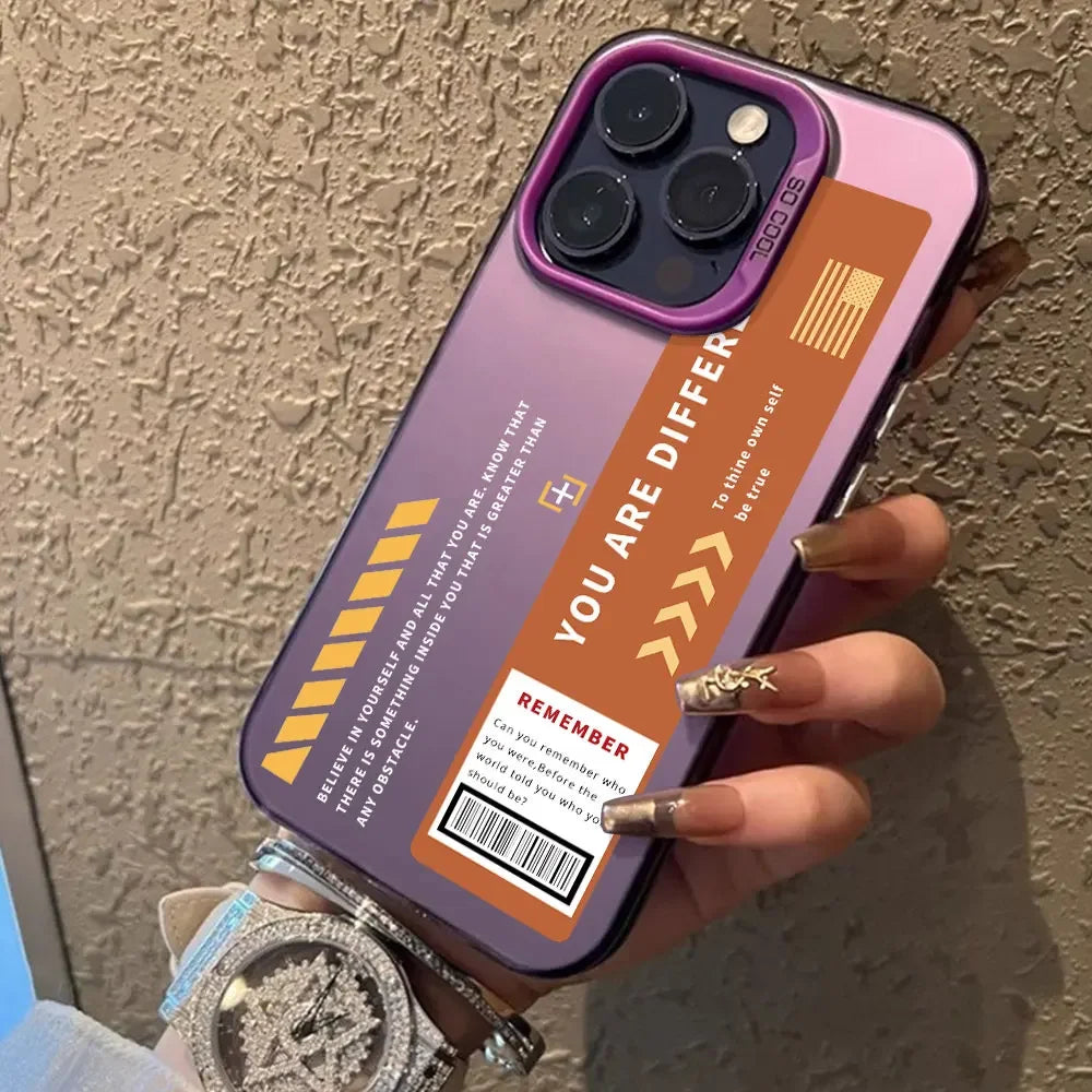 Case For Honor X6B X9B X8B X7B X7A X8A X9A X50I Label Letters Luxury Silver IMD Phone Case HonorX7B 4G X9A 5G Back Cover Fundas - Caseverse