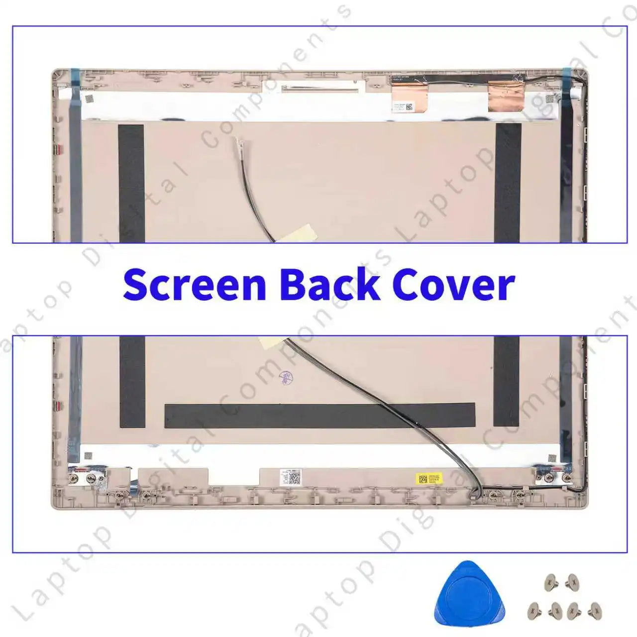 Laptop Housing Case For Ideapad 3 15IIL05 15ARE05 3-15ADA05 15IML05 15ITL05 2020 LCDBack Cover Bezel Bottom Hinges Gold