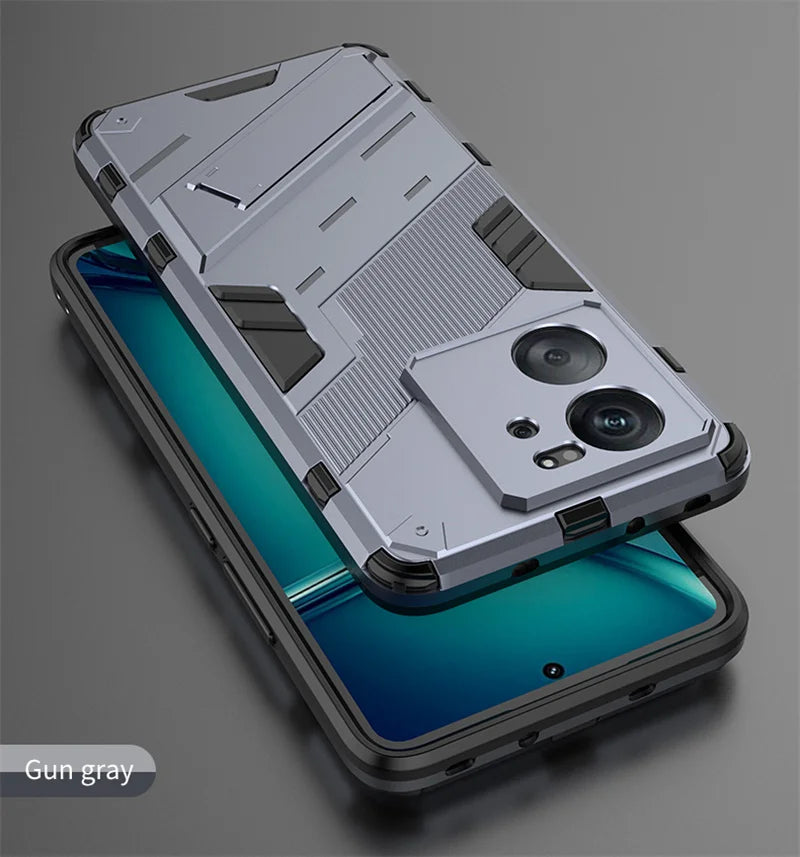 Rugged Armor Shockproof Phone Case For Xiaomi Mi 11 12 13 Lite 14 10T 11T 12T 13T Poco F3 F4 F5 Pro Holder Stand Back Cover - Caseverse