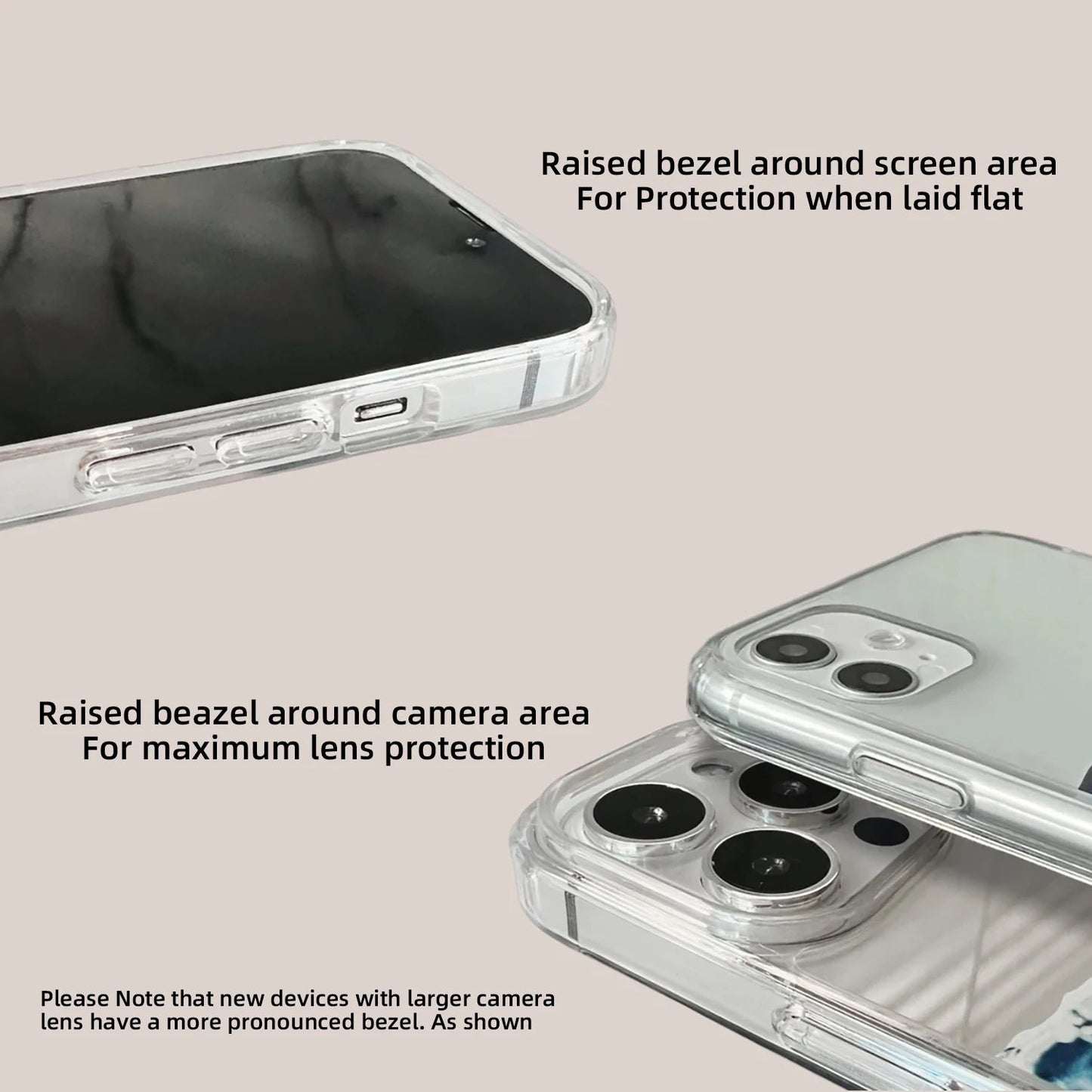 Customized transparent Soft Phone Case for iPhone 16 15 14 13 12 Pro Max Plus Hard or Soft Cover Personalized Design DIY Photo Caseverse