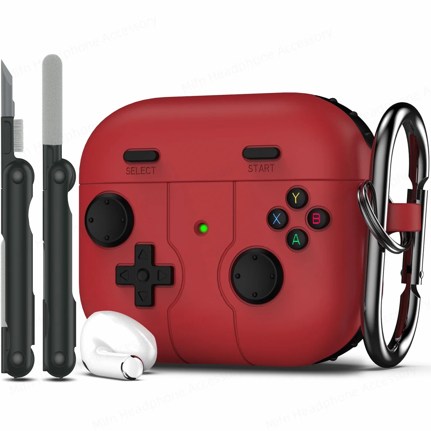 for AirPods 3rd generation charging case With cleaning kits for apple airpods airpod 3 silicone case 3D Game controller Caseverse