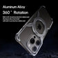 Metal Frameless Magsafe Magnetic Holder Phone Case For iPhone 16 15 14 13 Pro Max 16promax Aluminum Alloy Frame Shockproof Cover Caseverse