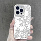 Bling Snowflakes Christmas Phone Case for Xiaomi Redmi Note 7 8 9 9S 10 11 12 13 Pro Plus 4G 5G Anti Fall Matte Back Cover - Caseverse