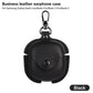 Luxury Leather Case For Samsung Galaxy Buds 2 Pro Buds Live Buds FE Case Bluetooth Wireless Headphones Protective Cover Keychain Caseverse