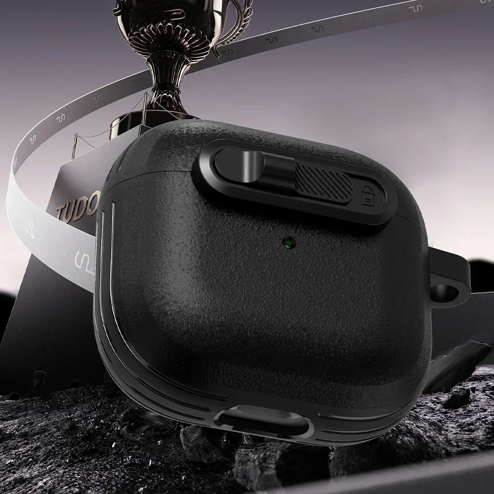 Frosted Earphone Case for Apple Airpods 4 with Cleansing Sets Wireless Headset Cover Magnetic Horizontal Lock Protective Covers Caseverse