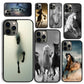 Running animal horse Phone Case for iPhone X XS XR 16 PRO MAX 15 14 PLUS 11 12 13 mini Back Cover Fundas Shell Caseverse