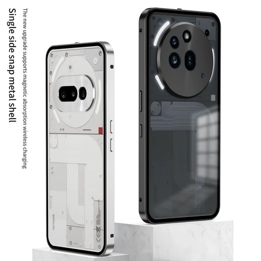 Metal Frame Lens Protection Matte Shockproof Phone Case For Nothing Phone 2A Plus Phone 3A Pro Bumper Back Cover Accessories Caseverse