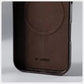 Luxury Business Vintage Leather Magnetic Phone Case for IPhone 16 Plus 15 14 13 12 Pro Max Metal Camera Frame Shockproof Cover Caseverse
