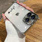 15 16 Pro Max Personalised Customized Name Case For iPhone 16 15 14 13 12 11 Pro Max Plating Transparent Luxury Cover 15 Pro Max Caseverse