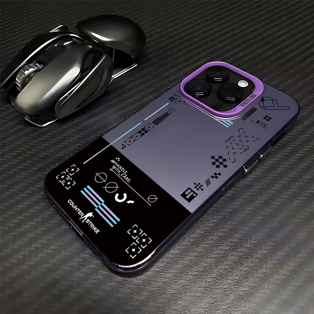 Hot Fashion Game CS Clear GO Phone Case For iPhone 16 15 14 13 12 11 Pro Max X XR XSMAX 8 7 Plus Matte Shockproof Back Cover - Caseverse