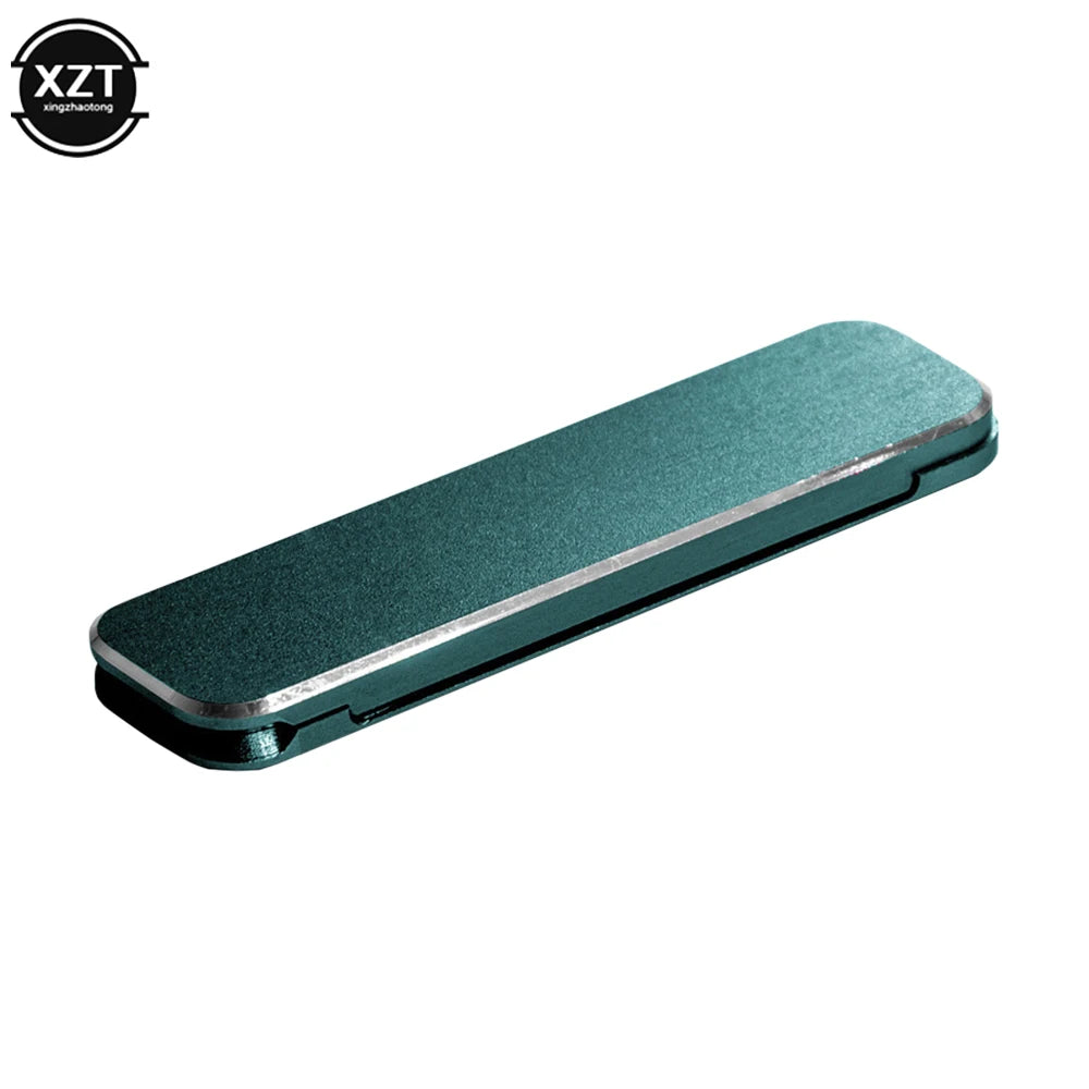 Universal Mini Metal Folding Mobile Phone Holder Aluminum Alloy Invisible Portable Desktop Stand Mount Mobile Phone Accessories