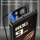 Metal Bumper Phone Case lock buckle For ASUS ROG Phone 9 Pro Single sided Tempered Glass Back Full Lens Protection Cover cases