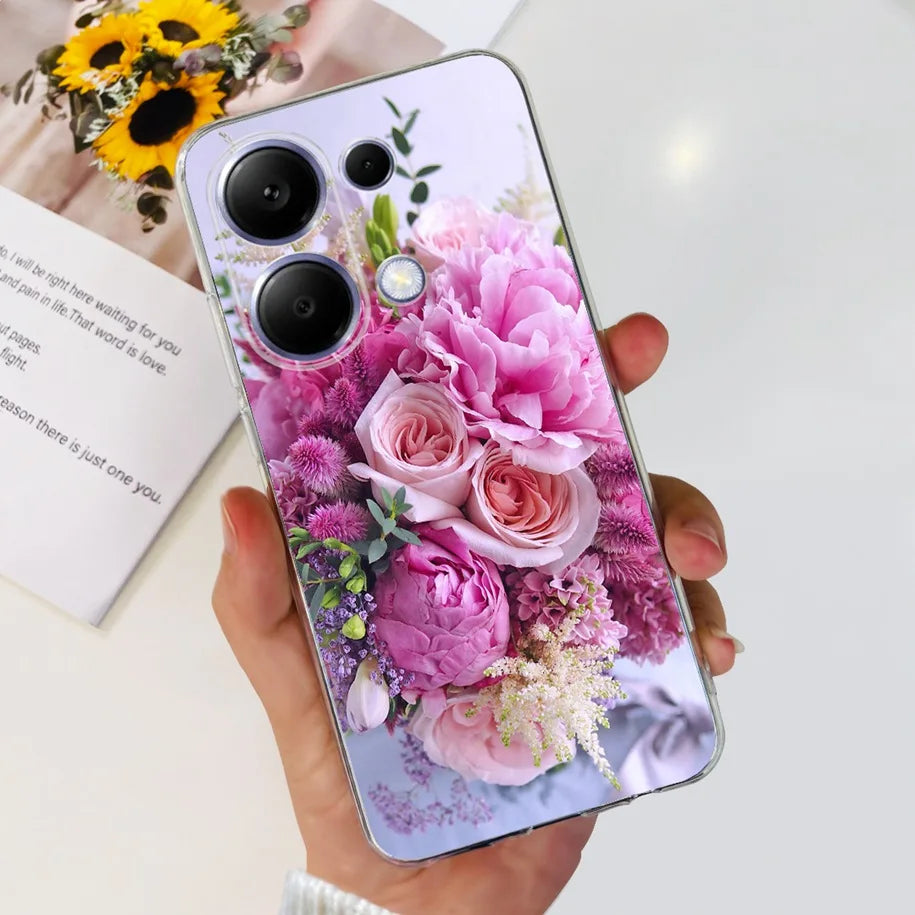 For Xiaomi Poco M6 Pro 2024 Case New Fashion Marble Cartoon Cover Soft Clear Silicone Funda For Xiaomi Poco M6 Pro 4G Phone Case - Caseverse