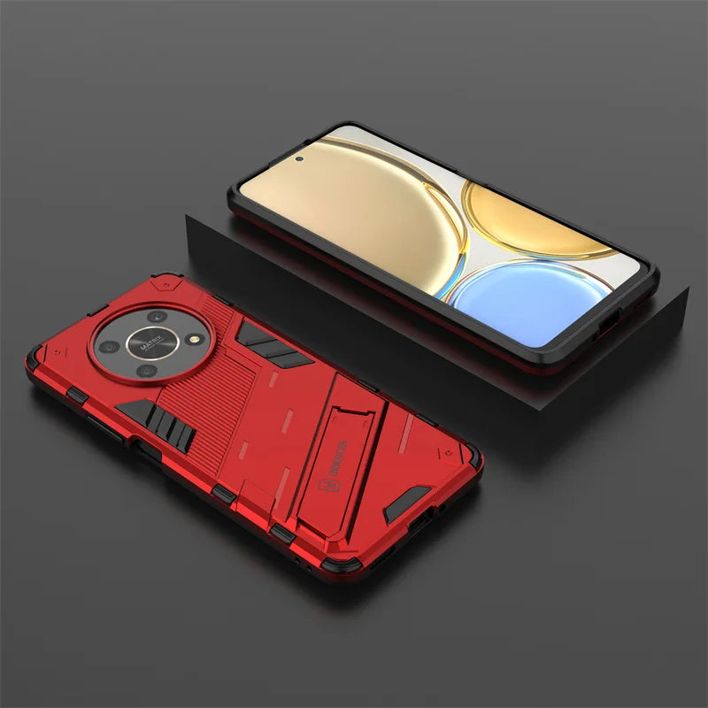 For Honor Magic 4 Lite Case Magnetic Holder Shockproof Armor Phone Cases for Honer Magic4 Lite 5G 4Lite Light 5G Rugged Cover - Caseverse