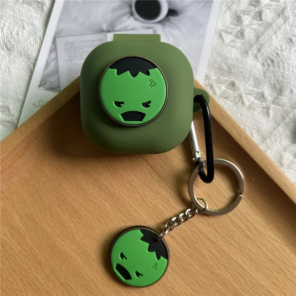 Cartoon Silicone Bluetooth Earphone Protective Case Suitable for SHOKZ OpenFit 2 T920 Scratch Resistant Earphone Case Caseverse