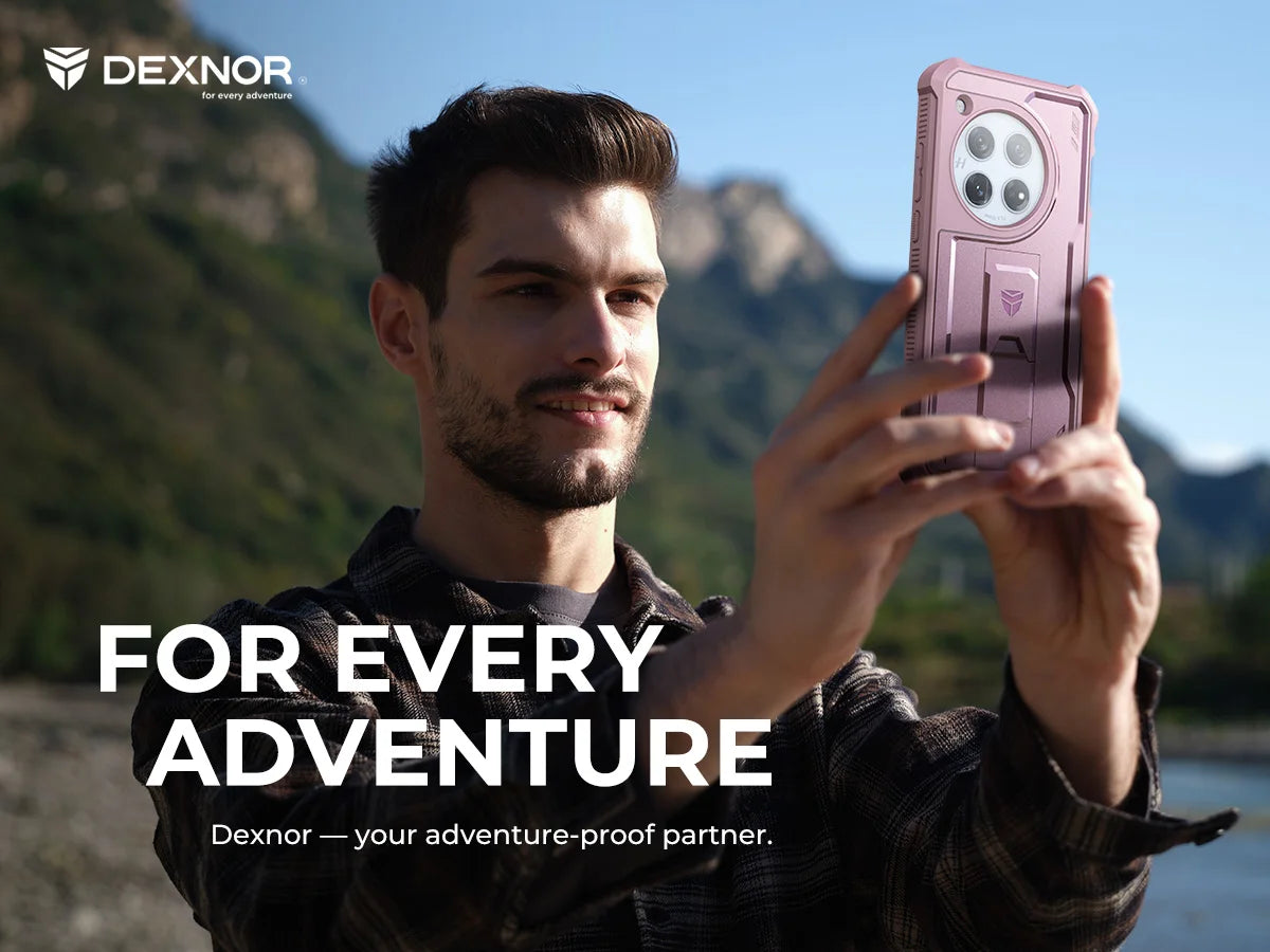 For OnePlus 12 5G (2024) Case Full Body Bumper Military Grade Armor Shockproof Shell Case Bracket with Built in Screen Protector - Caseverse