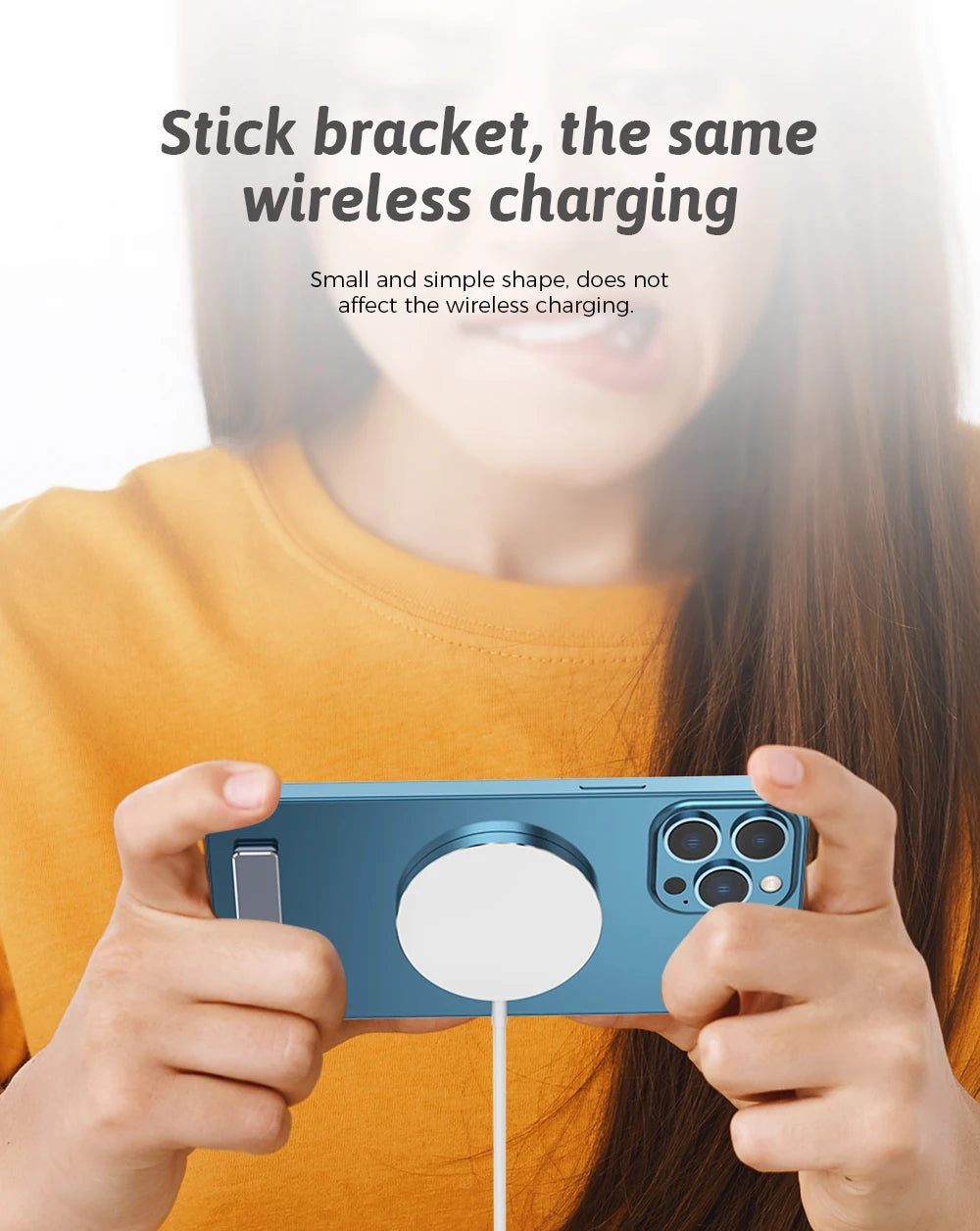 Metal Folding Phone Holder Alloy Invisible Back Stick Phone Desktop Holder Portable Mobile Support Phone Stand for iPhone Xiaomi - Caseverse