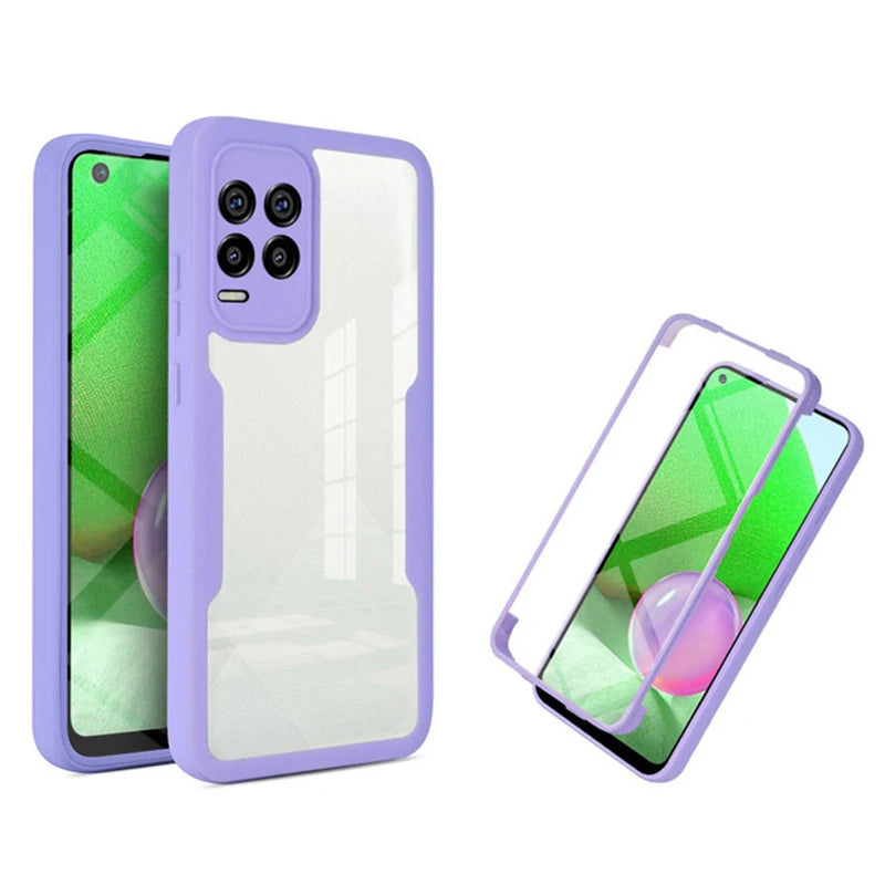 360 Full Body Phone Case For Xiaomi Redmi Note 13 12 Pro Plus 5G Note11s 4G Redmi Note 12 Turbo 5G Built Screen Protector Cover - Caseverse